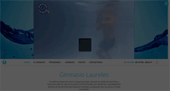 Desktop Screenshot of gimnasiolaureles.com